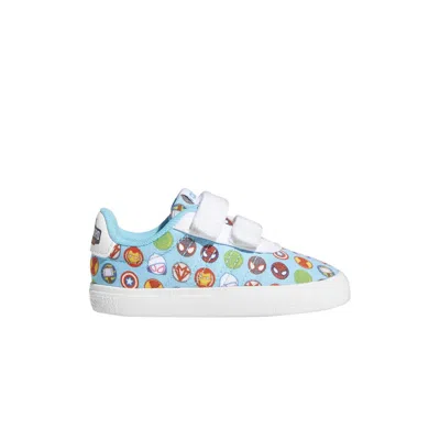 Pre-owned Adidas Originals Adidas Marvel X Vulc Raid3r I 'superhero Adventures' | White | Infant Size 5