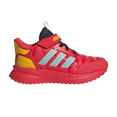 Pre-owned Adidas Originals Adidas Marvel X X_plrpath C 'iron Man' | Red | Kid's Size 2