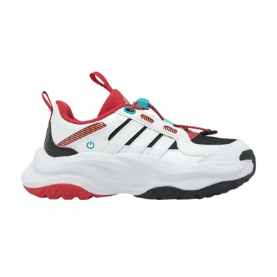 Pre-owned Adidas Originals Adidas Maxxwavy C 'year Of The Snake - White Black Pure Ruby' | Kid's Size 13.5