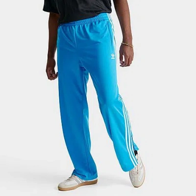 Adidas Originals Adidas Men's Adicolor Classics Firebird Track Pants In Turquoise/shock Cyan/white