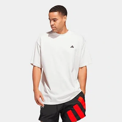 Adidas Originals Adidas Men's Anthony Edwards Takeover Graphic T-shirt In Cloud White