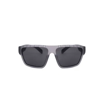 Adidas Originals Adidas Men's Grey Rectangular Sunglasses Sp0008-91q-2 In Gray