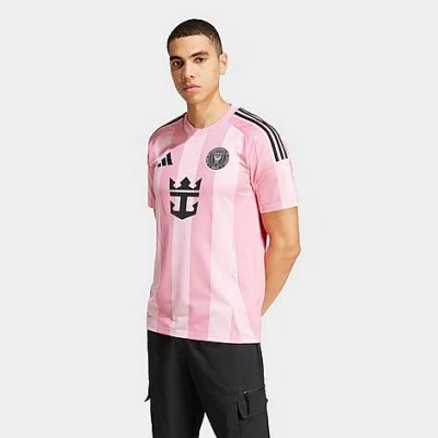 Adidas Originals Adidas Men's Inter Miami Cf Mls 25-26 Away Soccer Jersey Shirt In Easy Pink