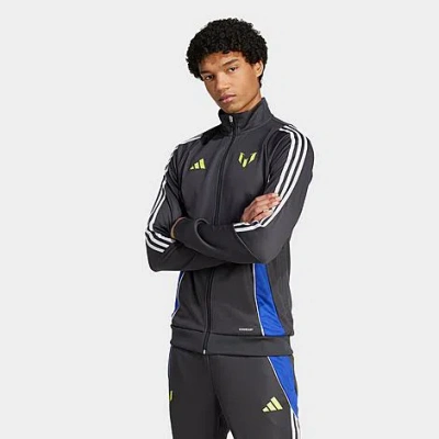 Adidas Originals Adidas Men's Lionel Messi Logo Full-zip Track Jacket ...