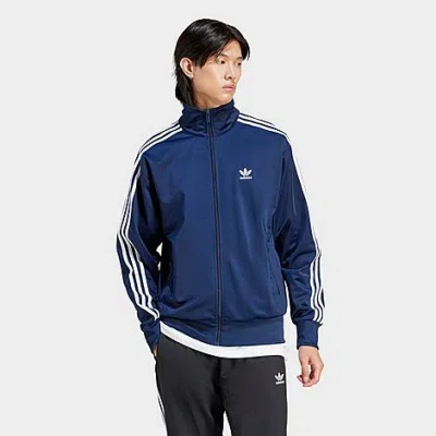 Adidas Originals Adidas Men's Originals Adicolor Classics Firebird Track Jacket In Night Indigo