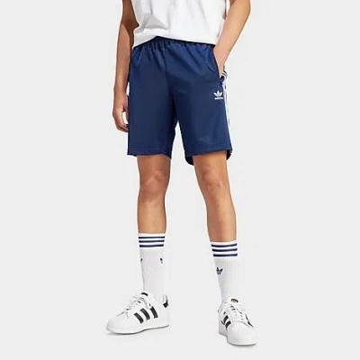 Adidas Originals Adidas Men's Originals Adicolor Firebird Casual Shorts In Night Indigo/white