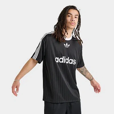 Adidas Originals Adidas Men's Originals Adicolor Jersey Shirt T-shirt In Black/white