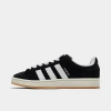 Adidas Originals Low-top Round Toe Sneaker With Flat Rubber Sole In Black/white/off White