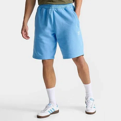 Adidas Originals Adidas Men's Originals Trefoil Essentials Lifestyle Shorts In Semi Blue Burst