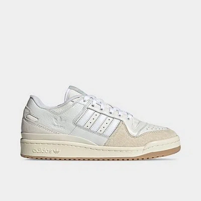 Adidas Originals Adidas Men's Originals Forum 84 Low Adv Skateboarding Shoes In Chalk White/white/cloud White