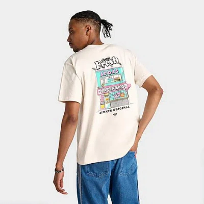 Adidas Originals Adidas Men's Originals Og Fresh T-shirt In Wonder White