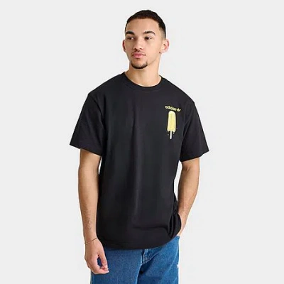 Adidas Originals Adidas Men's Originals Popsicle T-shirt In Black