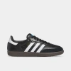 Adidas Originals Samba Og Logo-print Leather Low-top Trainers In Black/white/gum