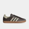 Adidas Originals Adidas Samba Og Sneaker In Brown/putty Grey/gold Metallic