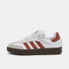 Adidas Originals Adidas Sneakers In White/preloved Ruby/white/gum