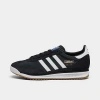 Adidas Originals Sl72 Retro Sport Sneakers In White And Black In Black/white/gum