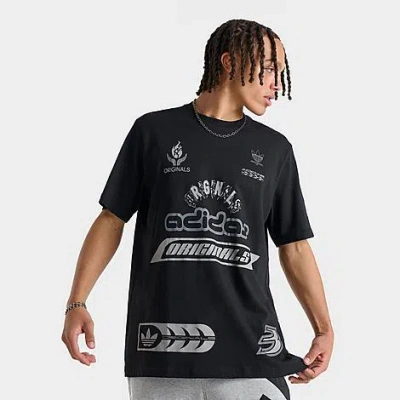 Adidas Originals Adidas Men's Originals Sponsors T-shirt In Black/grey