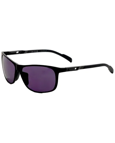 Adidas Originals Adidas Men's Sp0061 62mm Sunglasses In Blue