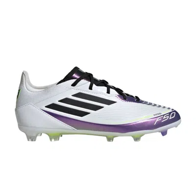 Pre-owned Adidas Originals Adidas Messi Adizero F50 Pro Fg K 'triunfo Estelar Pack' | White | Kid's Size 6