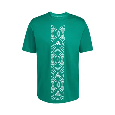 Pre-owned Adidas Originals Adidas Mexico Dna T-shirt 'bold Green' | Men's Size Xs