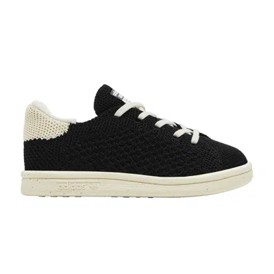Pre-owned Adidas Originals Adidas Mini Rodini X Stan Smith Primeknit I 'core Black' | Infant Size 5