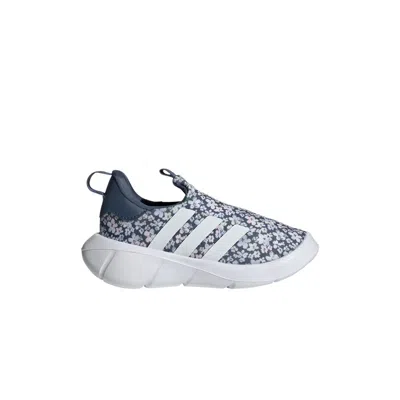 Pre-owned Adidas Originals Adidas Monofit Slip-on I 'mini Florals' | Blue | Infant Size 7.5