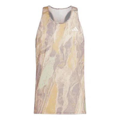 Adidas Originals Adidas Move For The Planet Airchill Tank Asia Sizing 'yellow Purple' In Multi