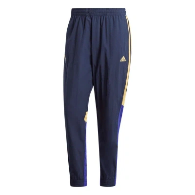 Adidas Originals Adidas Navy Real Madrid 2023/24 Urban Purist Woven Track Trousers In Legink