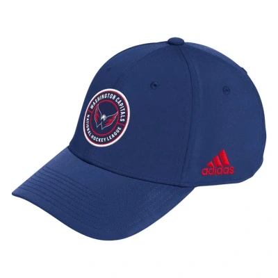 Adidas Originals Adidas Navy Washington Capitals Circle Logo Flex Hat