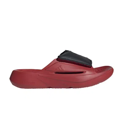 Pre-owned Adidas Originals Adidas Ncaa X Lightblaze Slide 'nc State Wolfpack' | Red | Men's Size 6