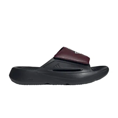 Pre-owned Adidas Originals Adidas Ncaa X Lightblaze Slide 'texas A&m Aggies' | Black | Men's Size 9