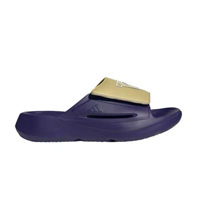 Pre-owned Adidas Originals Adidas Ncaa X Lightblaze Slide 'washington Huskies' | Purple | Men's Size 5