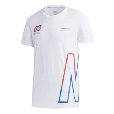 Adidas Originals Adidas Neo Casual T-shirt 'white'