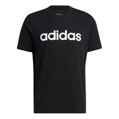 Adidas Originals Adidas Neo Ce Logo Tee Logo Print Running Short Sleeves T Shirt Men S Black