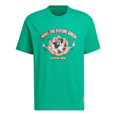 Adidas Originals Adidas Neo City Escape T-shirts 'green'
