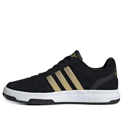 Adidas Originals Adidas Neo Cut Cozy Breathable Low Tops Casual Skateboarding Shoes Black In Multi