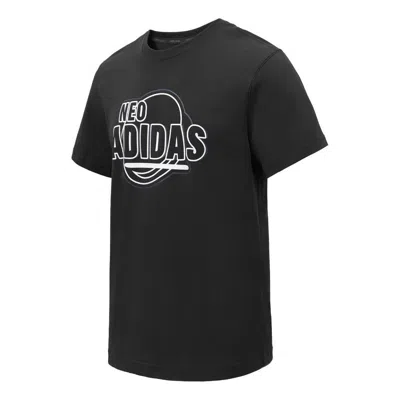 Adidas Originals Adidas Neo Graphic T-shirt Asia Sizing 'black White'