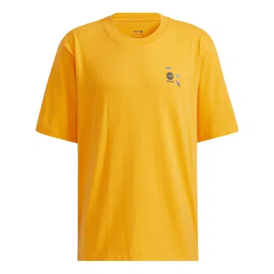 Adidas Originals Adidas Neo Graphic T-shirts 'yellow'