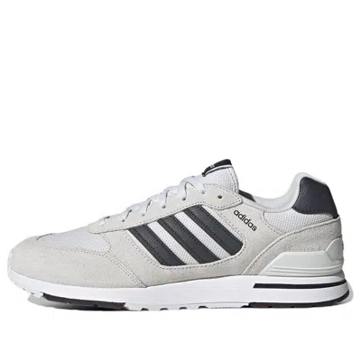 Adidas Originals Adidas Neo Run 80s Sneakers 'carbon Shadow Maroon' In Multi