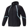 Adidas Originals Adidas Neo Sports Back Printing Hooded Casual Windbreaker Jacket Black