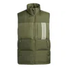 Adidas Originals Adidas Neo Sw Down Vests 'green White'