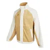 Adidas Originals Adidas Neo U Smly Jkt Casual Sports Smiling Face Pattern Jacket Khaki In Brown