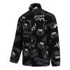 Adidas Originals Adidas Neo X Sesame Street Crossover Limited Full Print Polar Fleece Long Sleeves Jacket Black