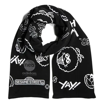 Adidas Originals Adidas Neo X Sesame Street Scarf 'black White'