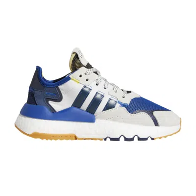 Pre-owned Adidas Originals Adidas Ninja X Nite Jogger J 'time In' | Blue | Kid's Size 5