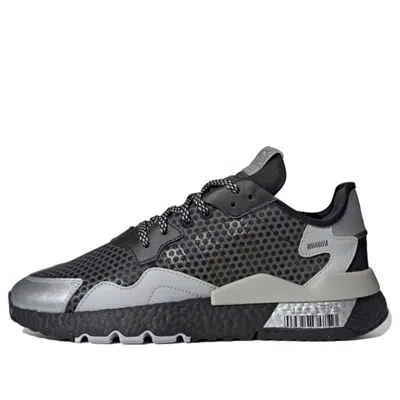 Adidas Originals Adidas Nite Jogger 'bar Code Graphic' In Black