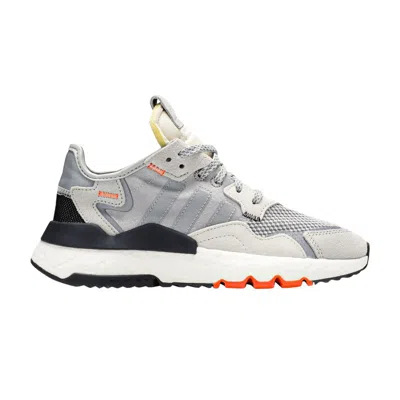 Pre-owned Adidas Originals Adidas Nite Jogger J 'grey Orange' | Kid's Size 4.5