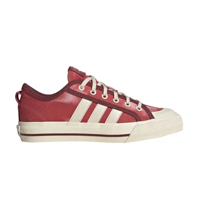 Pre-owned Adidas Originals Adidas Nizza J 'acid Wash - Crew Red' | Kid's Size 6