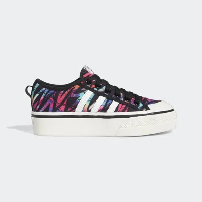 Adidas Originals Adidas Nizza Platform Hq9857 Women's Multicolor Skateboard Shoes Size 10 Zj126