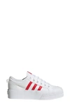 Adidas Originals Adidas Nizza Platform Sneaker In White